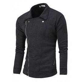 Men's Casual/Daily Active Regular HoodiesSolid/ / Polyester Spring / Fall Hot Sale Fashion High Quality
