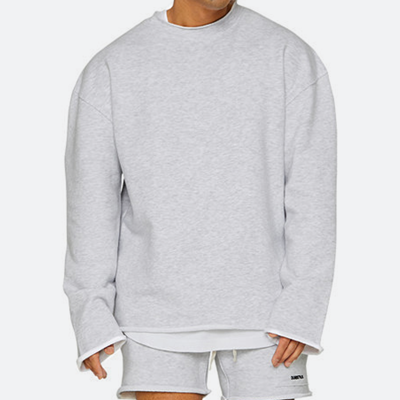 Men's Round Neck Loose Fit  Casual Sweatshirt