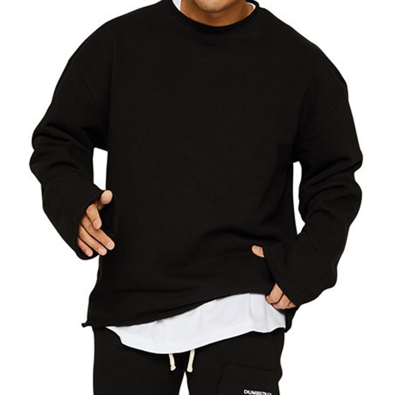 Men's Round Neck Loose Fit  Casual Sweatshirt